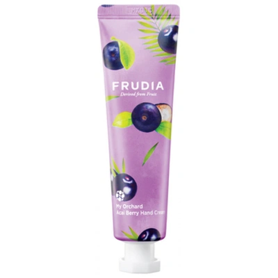 Крем для рук c ягодами асаи Frudia Squeeze Therapy Acai Berry Hand Cream 30г из категории  фото-1