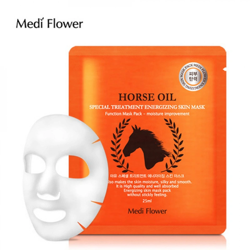 Главное фото Маска интенсивная с лошадиным маслом (25мл) Medi Flower Special Treatment Energizing Mask Pack (horse oil) из категории  