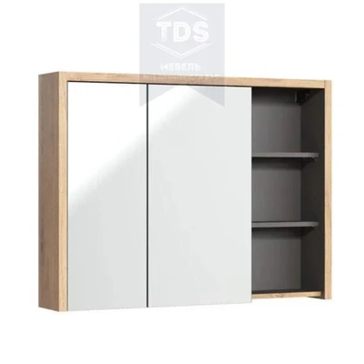 Комплект мебели для ванной Devi 100 см дуб, графит TDS-MDV-004 из категории  фото-3