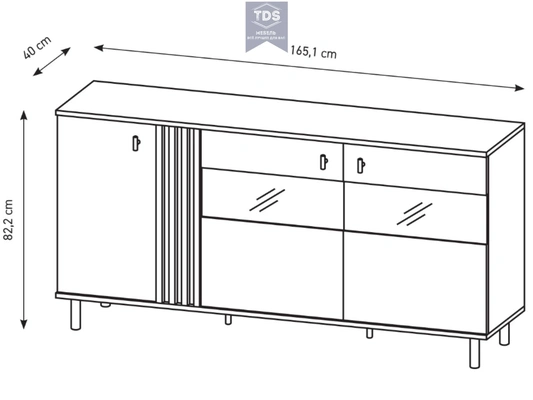 Комплект мебели для гостиной TDS-019-MG из категории  фото-7