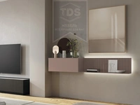 Подвесная тумба консоль в прихожую 210 см TDS-MDP-TK-010 из категории  фото-1