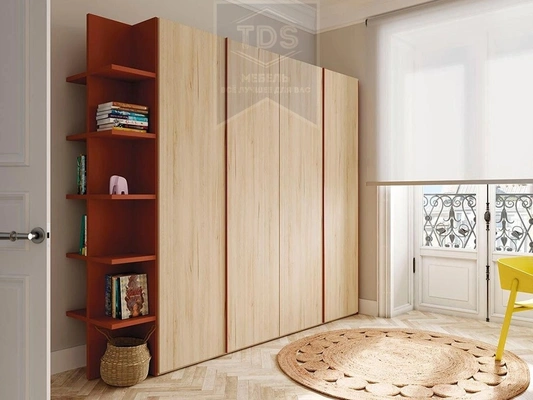 Шкаф двери гармошка TDS-SH-021 из категории  фото-1