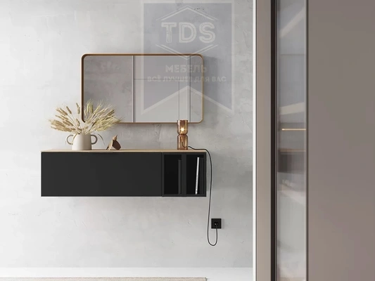 Купить подвесную тумбу консоль в прихожую 145 см от TDSmebel на сайте 24tds.ru