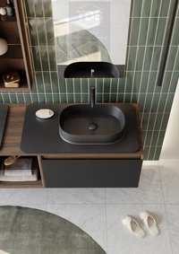 Комплект мебели для ванной Pacific 110 см TDS-MDV-010 из категории фото-3