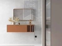 Подвесная тумба консоль в прихожую 135 см TDS-MDP-TK-019 из категории  фото-1