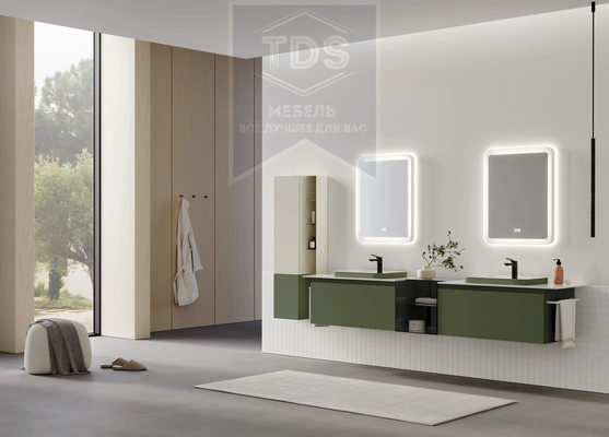 Комплект мебели для ванной Vico 130 см TDS-MDV-013 из категории  фото-2