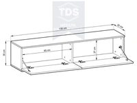 Тумба ТВ подвесная TDS-TK-018 из категории  фото-2