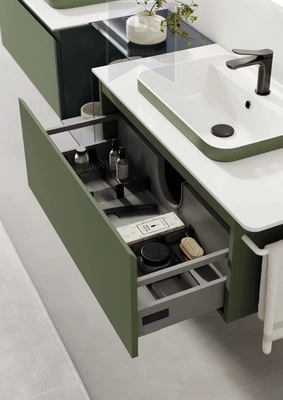 Комплект мебели для ванной Vico 130 см TDS-MDV-013 из категории  фото-4