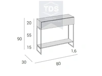 Тумба консоль в прихожую 80 см TDS-MDP-TK-011 из категории  фото-2