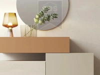 Тумба консоль подвесная в прихожую 120 см TDS-MDP-TK-002 из категории  фото-6