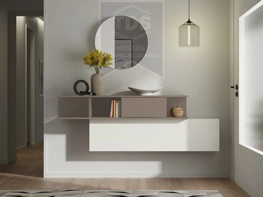 Купить подвесную тумбу консоль в прихожую 180 см от TDSmebel на сайте 24tds.ru