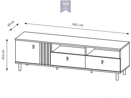 Комплект мебели для гостиной TDS-019-MG из категории  фото-5