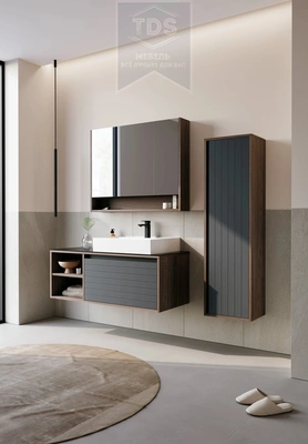Комплект мебели для ванной Prato 80 см TDS-MDV-007 из категории  фото-1