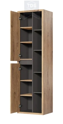 Комплект мебели для ванной Devi 100 см дуб, графит TDS-MDV-004 из категории  фото-4