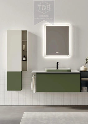Комплект мебели для ванной Vico 130 см TDS-MDV-013 из категории  фото-1