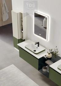 Комплект мебели для ванной Vico 130 см TDS-MDV-013 из категории  фото-6