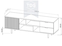 Комод в стиле лофт TDS-TK-019 из категории  фото-3