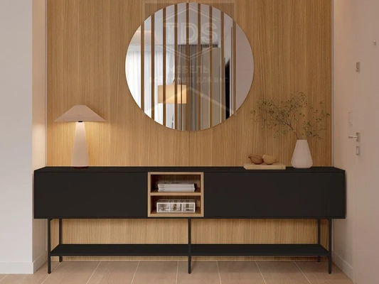 Тумба консоль в прихожую 220 см TDS-MDP-TK-001 из категории  фото-6