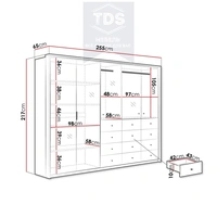 Купить шкаф с распашными дверцами в Чехове от TDSMebel