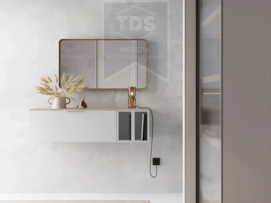 Купить подвесную тумбу консоль в прихожую 135 см от TDSmebel на сайте 24tds.ru
